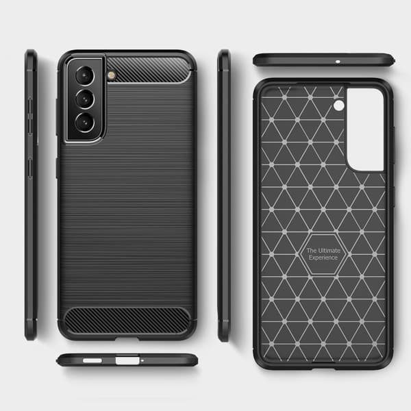 Carbon Flex Samsung Galaxy S22 Plus cover - Sort