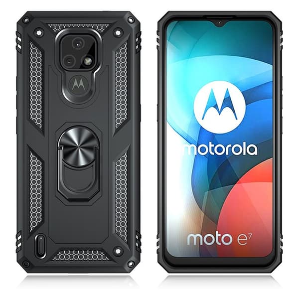 Bofink Combat Motorola Moto E7 Etui - Sort