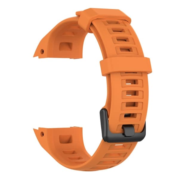 Silikoneurrem Garmin Instinct Tactical / Instinct Tide / Instinct 2 / Instinct Håndledsrem med sort spænde - Gul