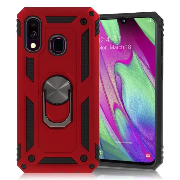 Bofink Combat Samsung Galaxy A40 kuoret - Punainen