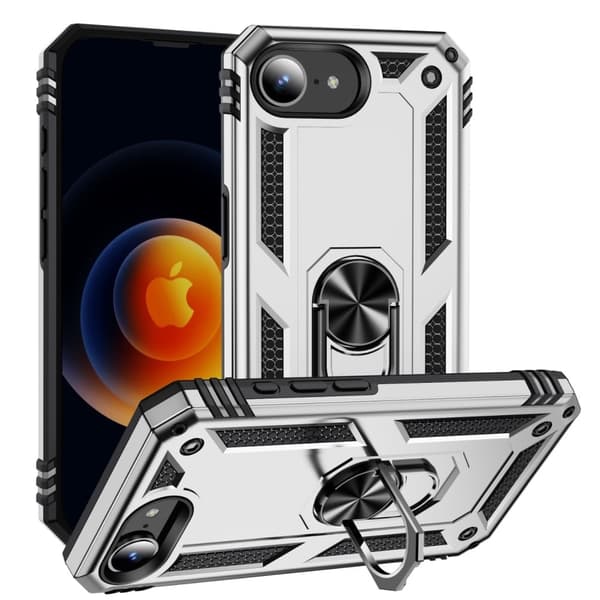 Bofink Combat iPhone 16e cover - Sølv