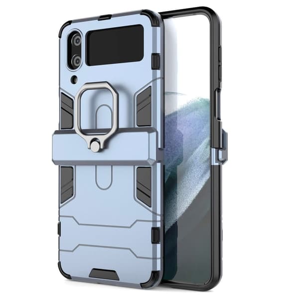 Ring Guard-etui - Samsung Galaxy Z Flip4 - Blå