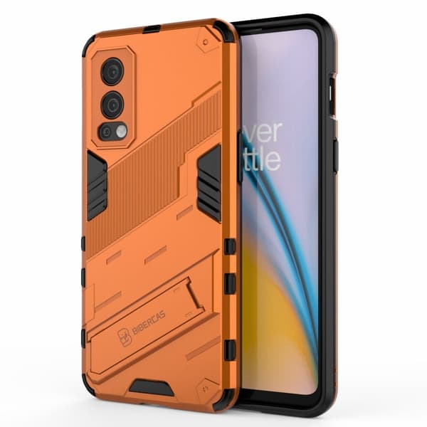 Støtsikkert hybriddeksel for OnePlus Nord 2 5G - Oransje