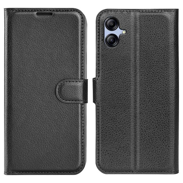 Klassisk Samsung Galaxy A04e Flip Etui - Sort