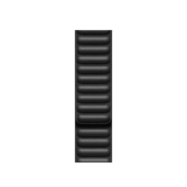Urrem i ægte læder til Apple Watch Series 8 (41mm) - Sort