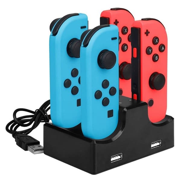 Nintendo Switch 4-i-1 opladningsstation USB dock