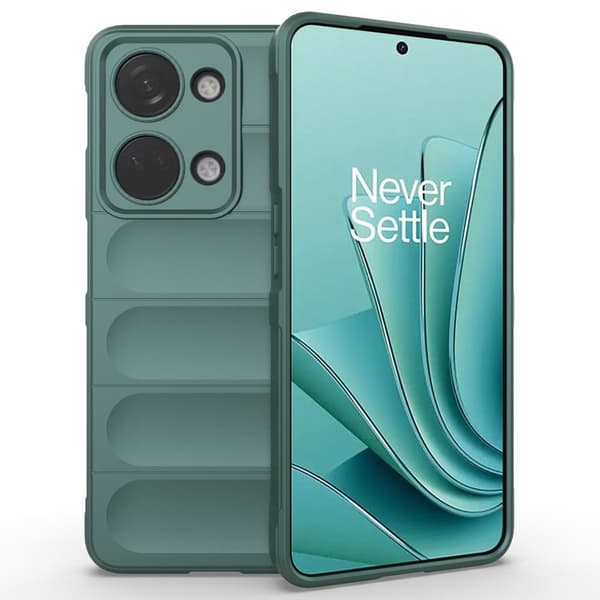 Blødt grebsformet cover til OnePlus Nord 3 / OnePlus Ace 2V - Grøn
