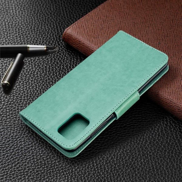 Butterfly Samsung Galaxy A51 etui – Grøn