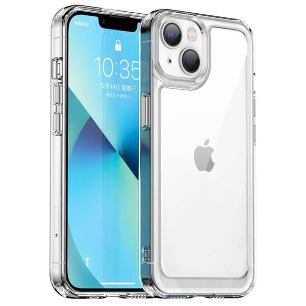 iPhone 14 älykäs akryylikansi - Läpinäkyvä