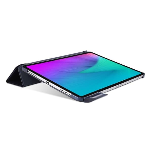 iPad Pro 11 tommer (2018) tri-fold lær smart deksel  - Blå