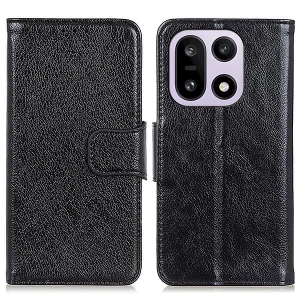 Neptune Læder OnePlus 15 Flip etui - Sort