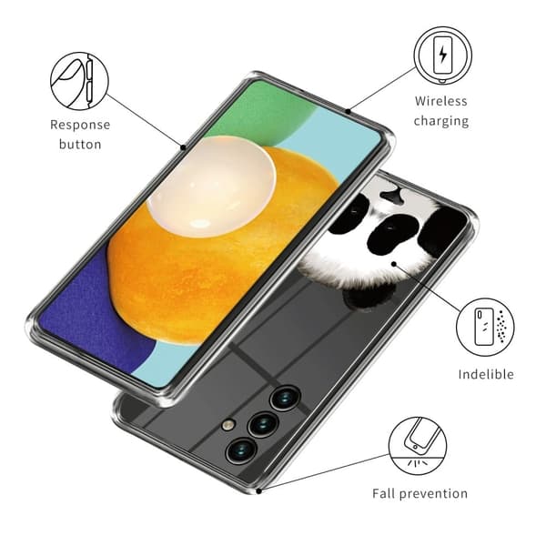 Deco Samsung Galaxy A54 Etui - Søt Panda