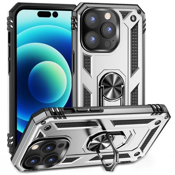 Bofink Combat iPhone 14 Pro Max Suojakotelo - Hopea