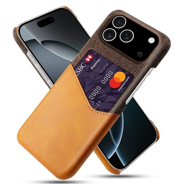 Bofink iPhone 17 Pro kortdeksel - Oransje