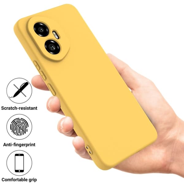 Matte Liquid Honor 300 silikone cover - Gul