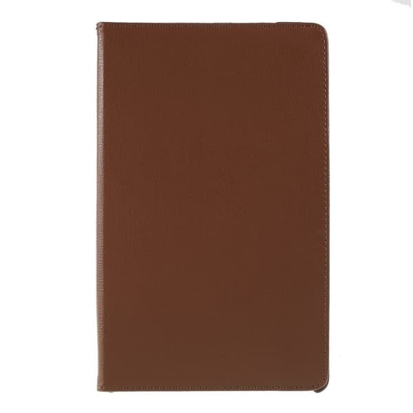 Samsung Galaxy Tab A 10.1 (2019) litchi lædercover - brun