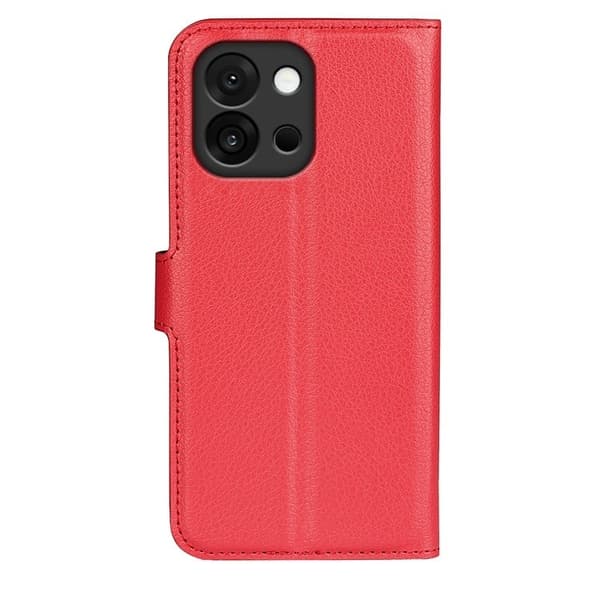 Klassisk OnePlus 13T flip etui - Rød