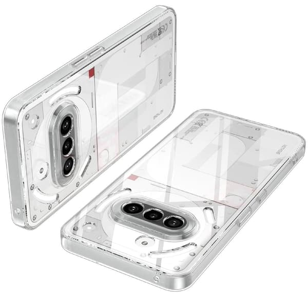 Erittäin ohut läpinäkyvä kotelo Nothing Phone (3a)