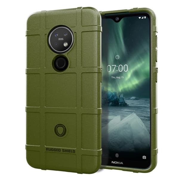 Robust Shield Nokia 7,2 etui - Army Grønn