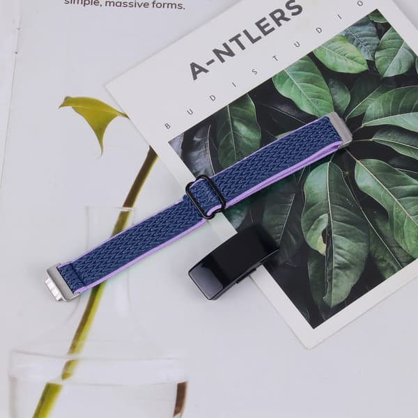 Fitbit Inspire 3 vävd nylonrem - Indigo