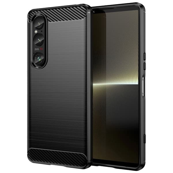 Carbon Flex Sony Xperia 1 VI cover - Sort