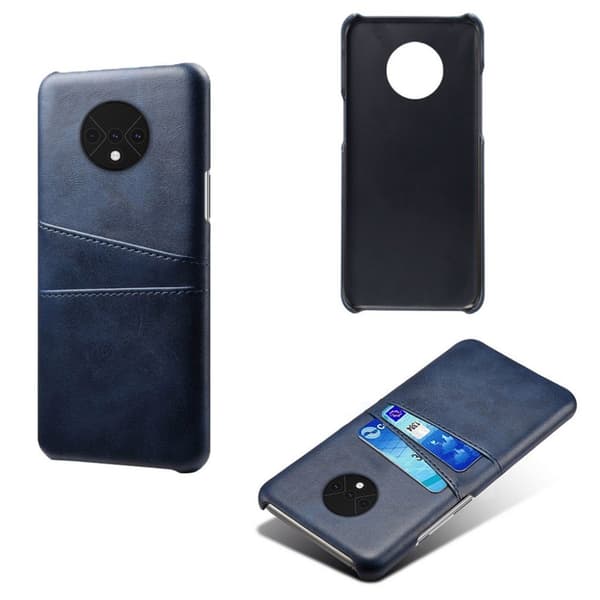 Dual Card cover - OnePlus 7T – Mørkeblå