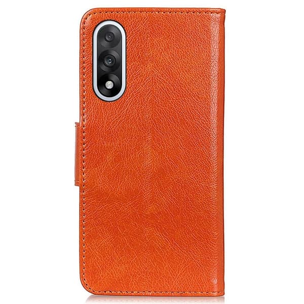 Neptune Læder OnePlus Nord 5 Flip etui - Orange