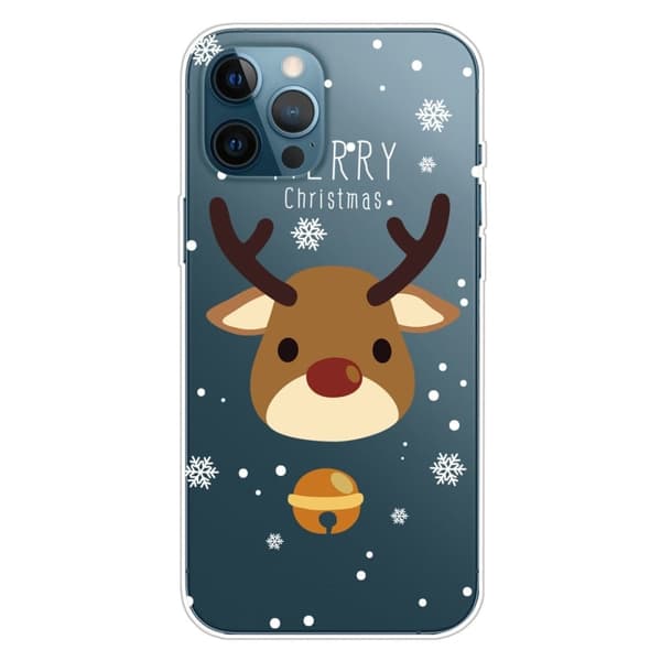 Deco iPhone 14 Pro Max cover - Rensdyr Med Klokke