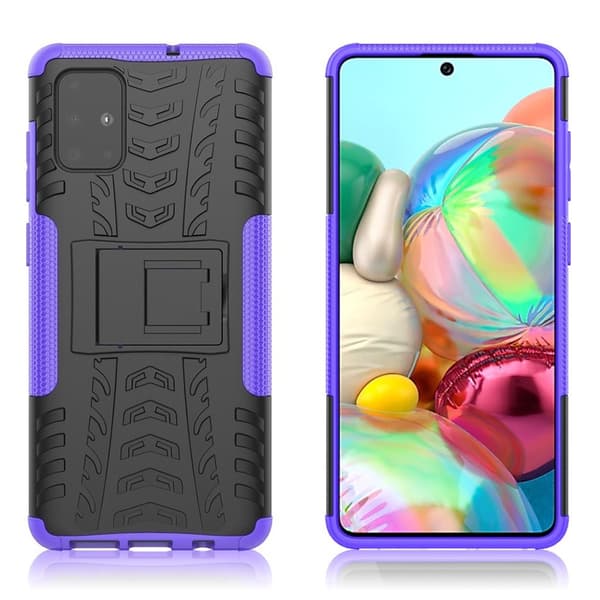 Offroad deksel - Samsung Galaxy A71 - Lilla