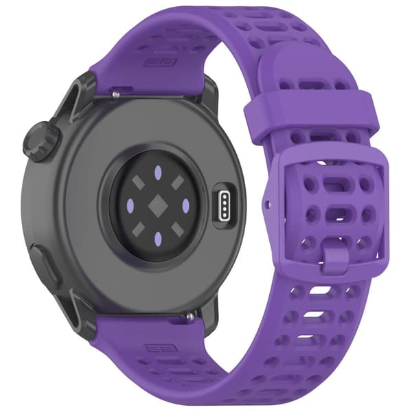 Coros Pace 3 Liquid Silicone Watch Band Justerbar håndledsrem - Lilla