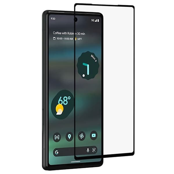 Google Pixel 6a kosketusherkkä ja temperoitu suojalasi