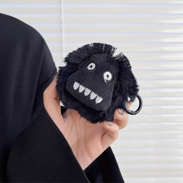 AirPods 3 søtt monsterfutteral med krok