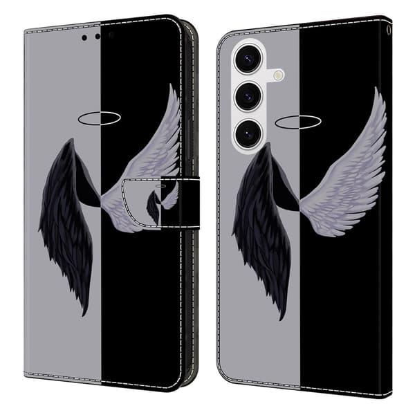 Wonderland Samsung Galaxy S26 Plus flip etui - Sort / Sort