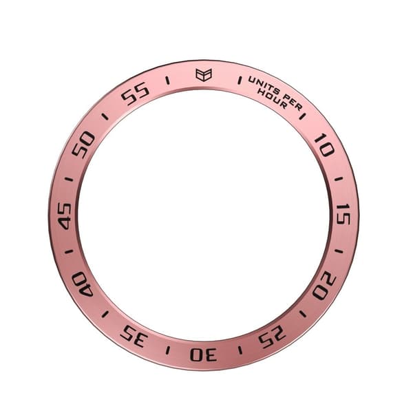 Samsung Galaxy Watch 5 (44mm) styling-urkrans - Lyserød Rose / Sort