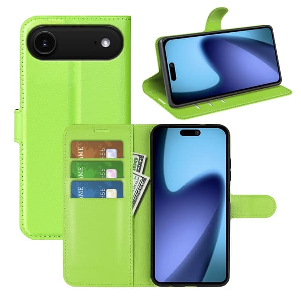 Classic iPhone Air flip kuoret - Vihreä