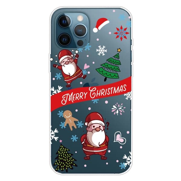 Juleveske til iPhone 14 Pro Max - To Julenisser