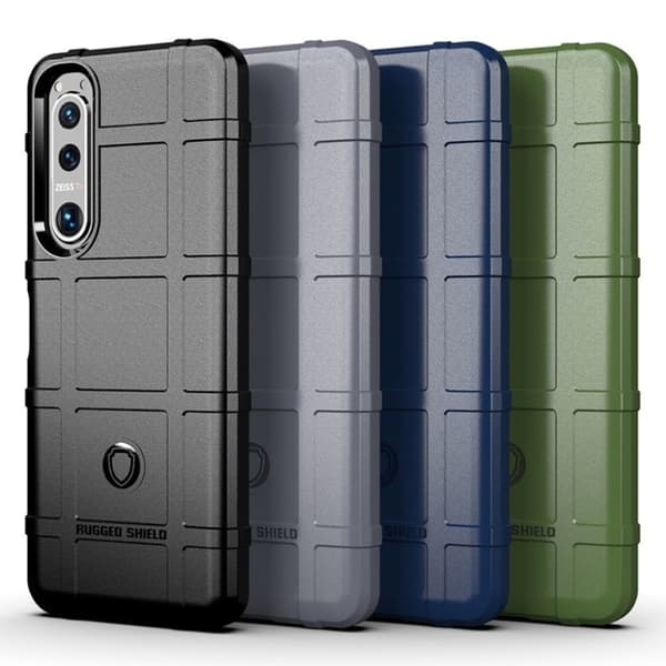Rugged Shield case Sony Xperia 5 III - Blå