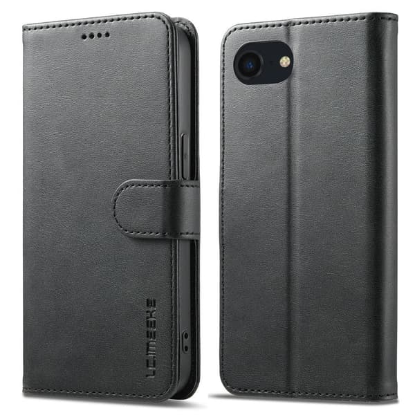 LC.IMEEKE iPhone 16e flip etui - Svart
