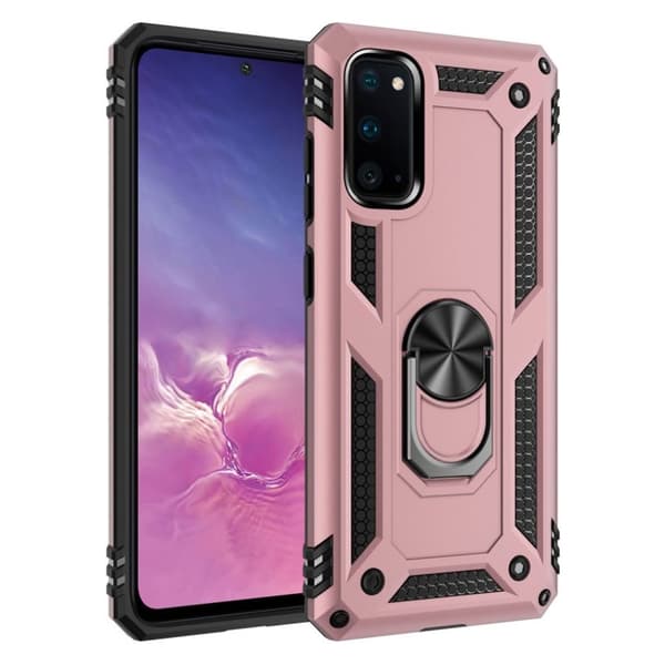 Bofink Combat Samsung Galaxy S20 deksel - Rose Gull