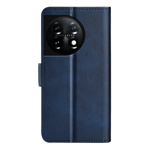 Læretui med Lommebok til OnePlus 11 - Blå