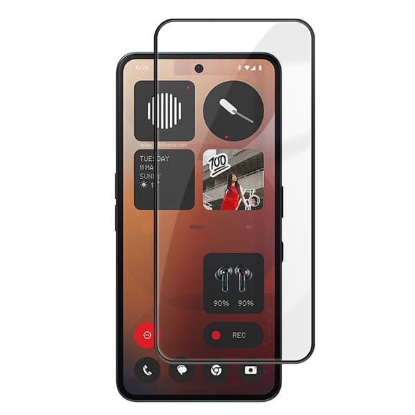 Nothing Phone (3a) Pro kosketusherkkä ja temperoitu suojalasi