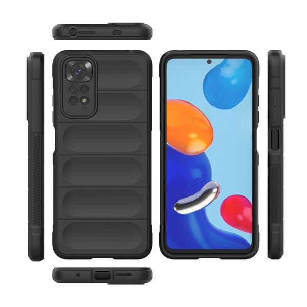 Mjukt greppformat Xiaomi Redmi Note 11S / Xiaomi Redmi Note 11 skal - Lila