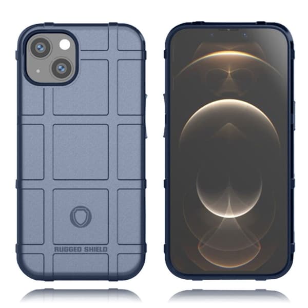 Rugged Shield Suojakotelo iPhone 13 Mini - Sininen