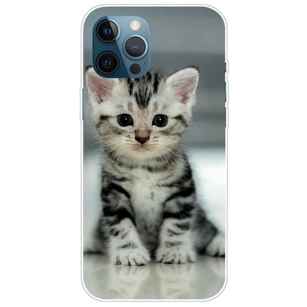 Deco iPhone 14 Pro Max cover - Sølv/Grå