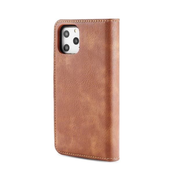 DG.MING iPhone 11 Pro Max 2-i-1 etui med pung - Brun