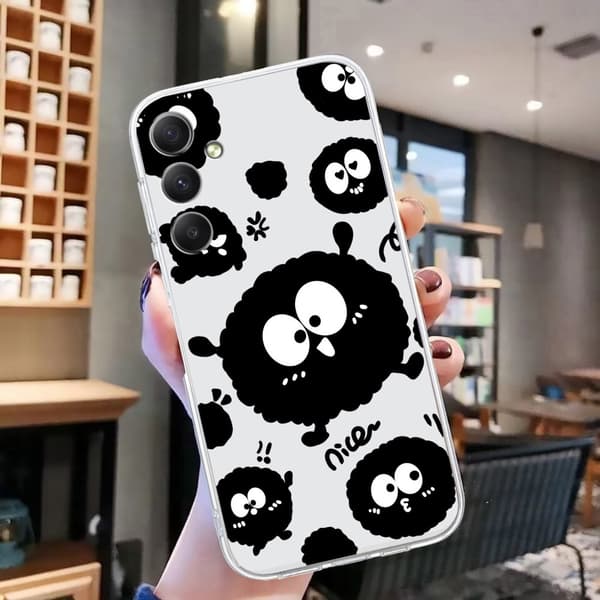 Vibe Samsung Galaxy A36 cover - Sort Øjeæble