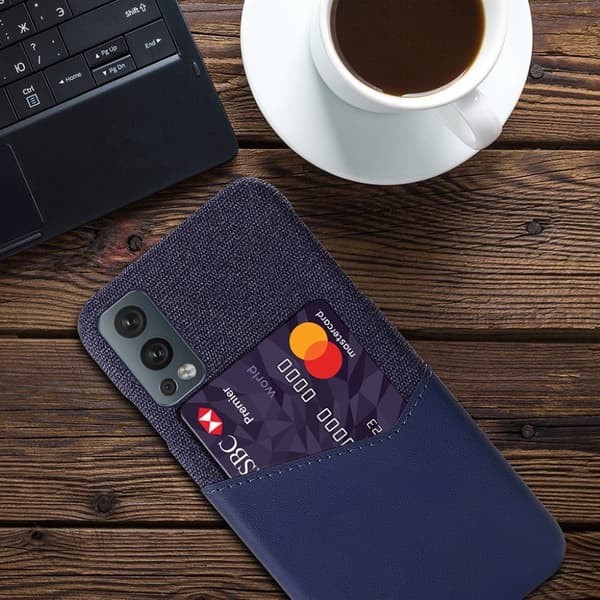 Bofink OnePlus Nord 2 5G Kredittkort Deksel - Blå