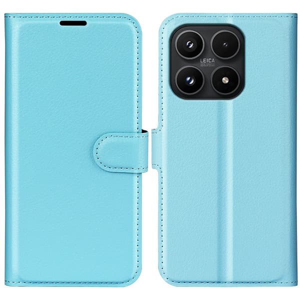Klassisk Xiaomi 17 flip etui - Blå