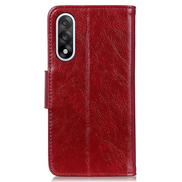 Neptune Læder OnePlus Nord 5 Flip etui - Rød