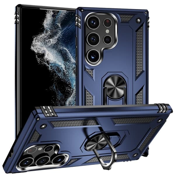 Bofink Combat Samsung Galaxy S24 Ultra deksel - Blå
